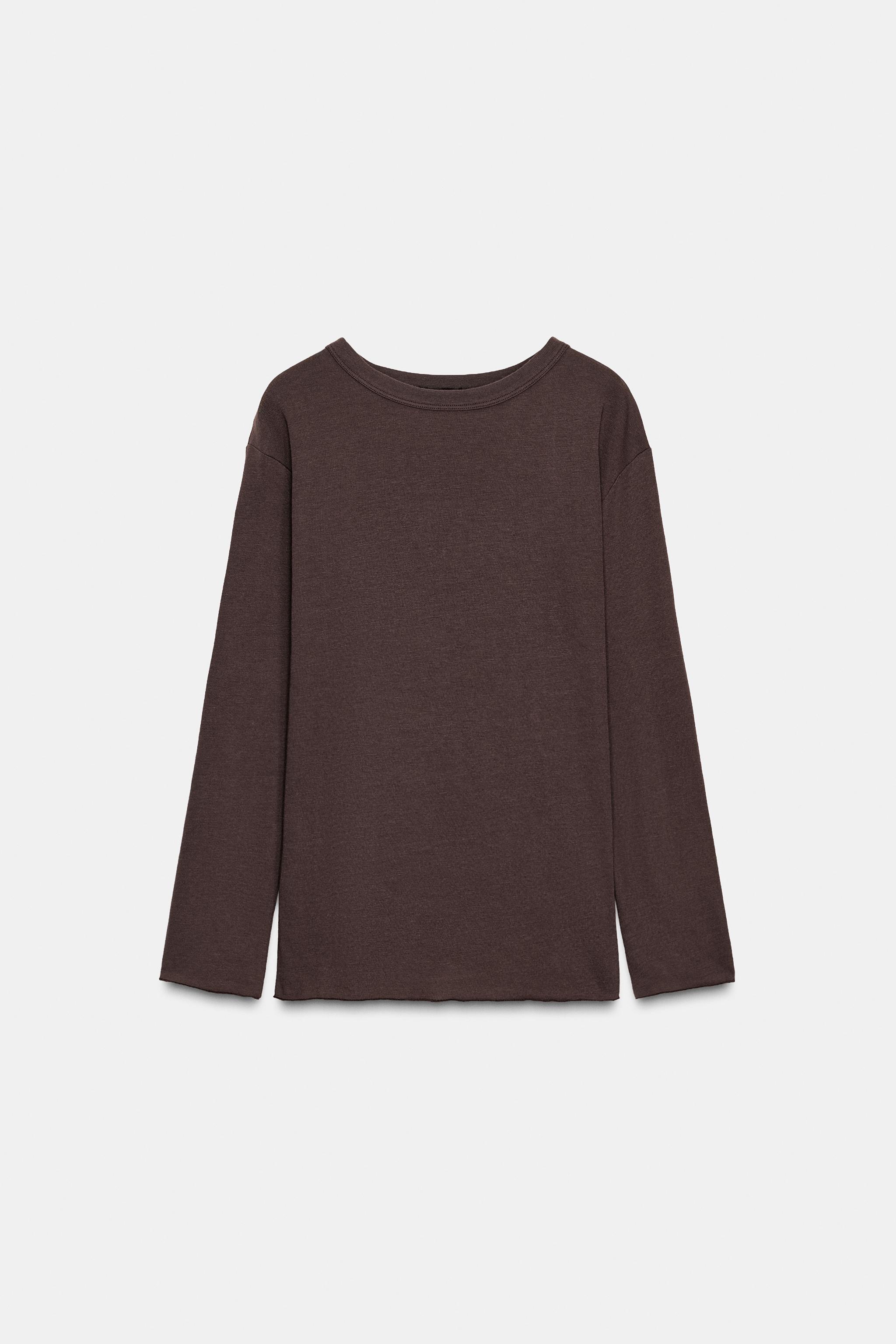 T-SHIRT À MANCHES LONGUES